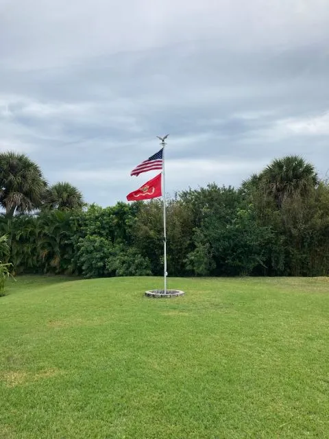 20 ft Telescoping Heavy Duty Flagpole - Made in USA from Prescott Flags