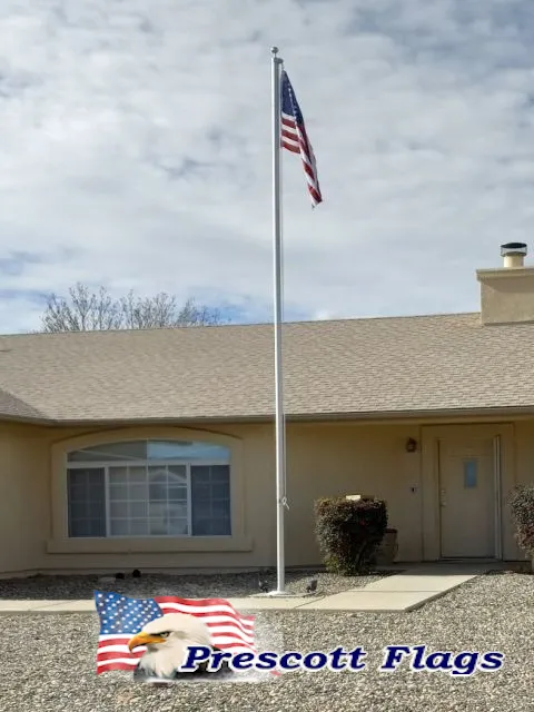 23 ft. 2.75 Dia. Super Duty Sectional Flagpole - Made In USA from Prescott Flags