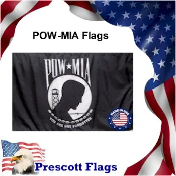 POW-MIA Nylon Flags
