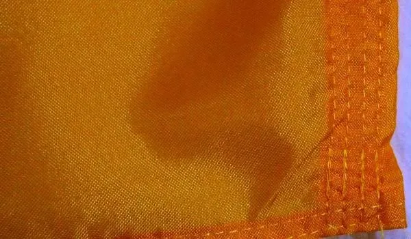 4 Rows of Stitching on Fly End