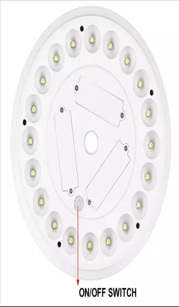 Easy Battery Access and On-Off Switch