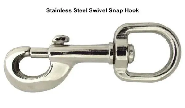 4 3/4 Steel Swivel Snaps
