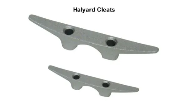 6 inch Silver Aluminum Cleat