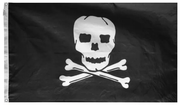 3x5 Jolly Roger Nylon Flag