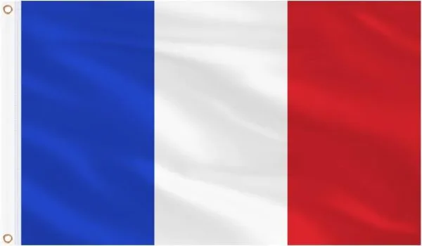 3x5 France National Flag