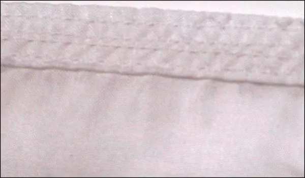 4 Rows Stitching on Fly End