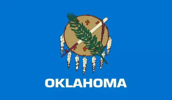 2x3 Oklahoma Nylon Flag