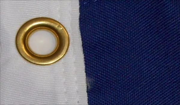 Brass Grommets and Heavy Fabric Header