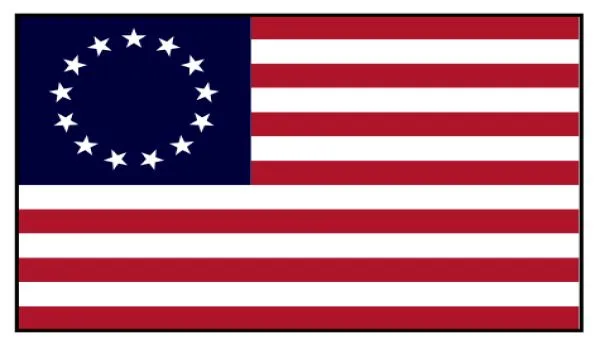 3x5 Betsy Ross Flag - Historical