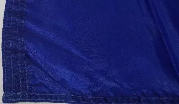 4 Rows of Stitching on Fly End