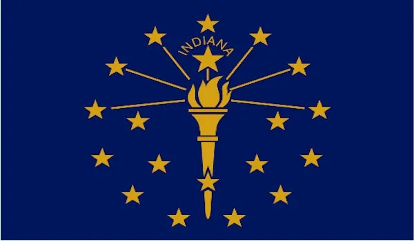 Indiana State Flags