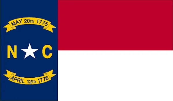 North Carolina State Flags