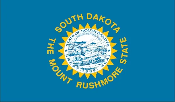 South Dakota State Flags